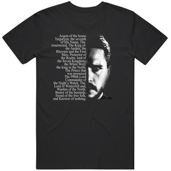 Jonsnow Unisex Cotton Tee Classic T Shirt