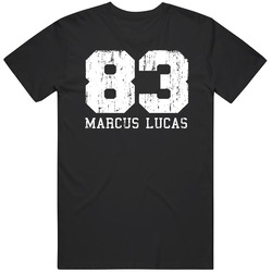Marcus Lucas No.83 Carolina Football Fan Worn Look Sports Unisex Cotton Tee Classic T Shirt