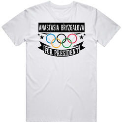 Anastasia Bryzgalova For President Olympic Athletes From Russia Winter Olympic Athlete Fan Unisex Cotton Tee Classic T Shirt