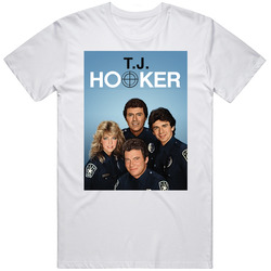 T J Hooker Retro 80s Popular Cop Show Tv Fan Unisex Cotton Tee Classic T Shirt
