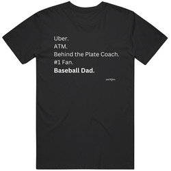 Baseball Dad Unisex Cotton Tee Classic T Shirt