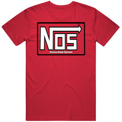 Nos Nitros Oxide Parts Logo Racing Car New Unisex Cotton Tee Classic T Shirt