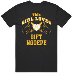 This Girl Loves Gift Ngoepe Pittsburgh Baseball Player Classic Unisex Cotton Tee Classic T Shirt