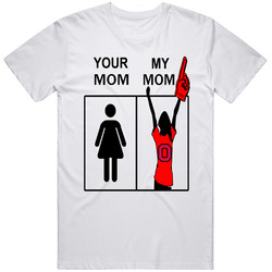 Ohio State Buckeyes Baby Onesie Your Mom My Mom Unisex Cotton Tee Classic T Shirt