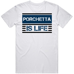 Porchetta Is Life Cool Favorite Food Retro Unisex Cotton Tee Classic T Shirt
