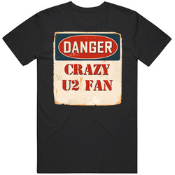 Crazy U2 Fan Music Artist Vintage Sign Unisex Cotton Tee Classic T Shirt