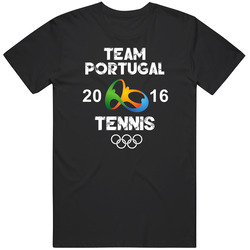 Portugal Tennis Team Rio 2016 Olympic Games Sport Unisex Cotton Tee Classic T Shirt