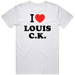 Louis C.k. I Love Heart Stand Up Comedian Comedy Funny Unisex Cotton Tee Classic T Shirt