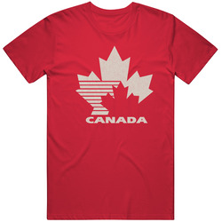 Team Canada, T-shirt, Jersey, Logo, Retro, 1980's, Hockey, Gretzky, Lemieux, Unisex Cotton Tee Classic T Shirt