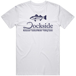 Dockside Seafood And Fishing Center Popular Virginia Beach Restaurant Unisex Cotton Tee Classic T Shirt