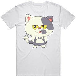Splatoon - Judd The Cat - Cute White Unisex Cotton Tee Classic T Shirt