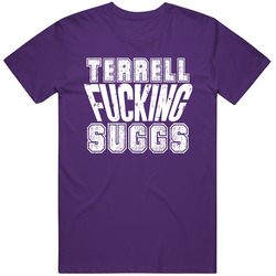 Fcking Terrell Suggs Baltimore Football Team Favorite Player Fan Unisex Cotton Tee Classic T Shirt