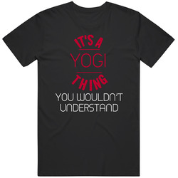 It's A Yogi Thing You Wouldn't Understand Japanese Name Japan Unisex Cotton Tee Classic T Shirt