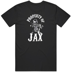 Charlie Hunnam Jax Teller Soa Sons Of Anarchy Property Of Jax Unisex Cotton Tee Classic T Shirt