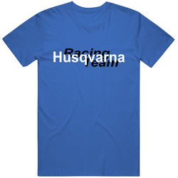 New Husqvarna Motor Racing Team Standard Adult Royal Blue T- S To 5xl Unisex Cotton Tee Classic T Shirt