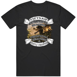 Veterans - Vietnam- Beautiful Beaches, Tropical Weather And Nightly Fireworks Unisex Cotton Tee Classic T Shirt