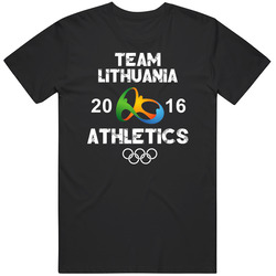 Lithuania Athletics Team Rio 2016 Olympic Games Sport Unisex Cotton Tee Classic T Shirt