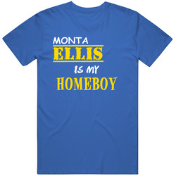 Monta Ellis Homeboy Basketball Hockey Baseball Football Unisex Cotton Tee Classic T Shirt