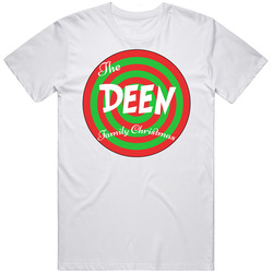 The Deen Family Christmas Last Name Unisex Cotton Tee Classic T Shirt