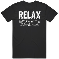 Blacksmith Relax Fun Unisex Cotton Tee Classic T Shirt