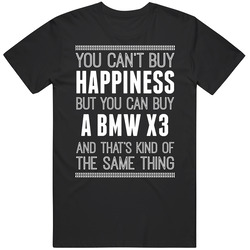 Buy A Bmw X3 Happiness Car Lover Unisex Cotton Tee Classic T Shirt