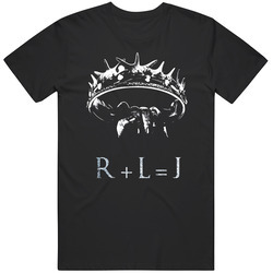 Game Of Thrones R+l=j Jon Snow Sml-xl Unisex Cotton Tee Classic T Shirt