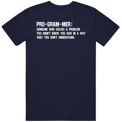 Programmer Funny Tech Definition Geek Computer Science Unisex Cotton Tee Classic T Shirt