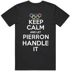 Veronique Pierron France Keep Calm Let Them Handle It Pyeongchang 2018 Fan Unisex Cotton Tee Classic T Shirt