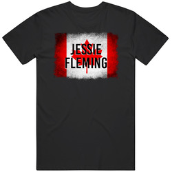 Country Flag Jessie Fleming Canada Football Olympics Unisex Cotton Tee Classic T Shirt