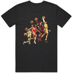 Evolution Of Lebron James Unisex Cotton Tee Classic T Shirt