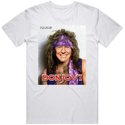 Don Jovi Bon Jovi Funny Trump Unisex Cotton Tee Classic T Shirt