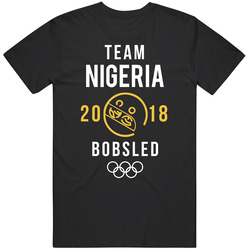 Team Nigeria Bobsled 2018 Pyeongchang Winter Olympics Unisex Cotton Tee Classic T Shirt