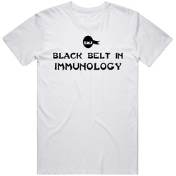 Black Belt In Immunology School Subject Unisex Cotton Tee Classic T Shirt
