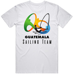 Guatemala Sailing Team Rio 2016 Olympic Event Logo Unisex Cotton Tee Classic T Shirt