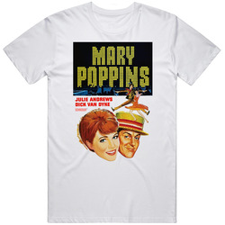 Mary Poppins, T-shirt, Julie Andrews, Dick Van Dyke, Musical, Choreography, Retro, 1960'S Unisex Cotton Tee Classic T Shirt