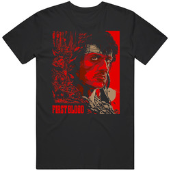 First Blood,rambo Fan Movies,only For Action Movies Classic Helicopter. Unisex Cotton Tee Classic T Shirt