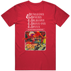 Guy Fieri Dungons Diners Dragons Drive Ins And Dives Unisex Cotton Tee Classic T Shirt