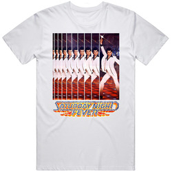 Saturday Night Fever John Travolta Disco Unisex Cotton Tee Classic T Shirt