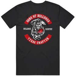 Sons Of Bulldogs Texas Chapter Unisex Cotton Tee Classic T Shirt