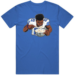 Ezekiel Elliott Dallas Cowboys Running Back We Eating Football Unisex Cotton Tee Classic T Shirt