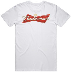 Budweiser 2008 Logo Popular Beer Lagar Alcohol Beverage Drink Fan Gift Unisex Cotton Tee Classic T Shirt