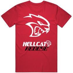 Dodge Challenger Redeye New 2019 Hell Cat Srt Hemi Logo Red Unisex Cotton Tee Classic T Shirt