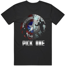 Captain America Civil War, Captain America Tshirt, Captain America Civil War Pick One Unisex Cotton Tee Classic T Shirt
