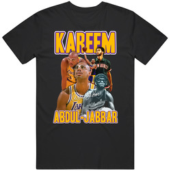 Kareem Abdul-jabbar Unisex Cotton Tee Classic T Shirt
