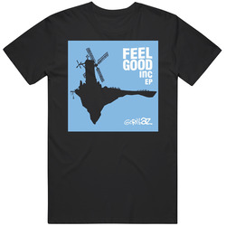 Gorillaz 3 - Feel Good Inc 150417 Unisex Cotton Tee Classic T Shirt