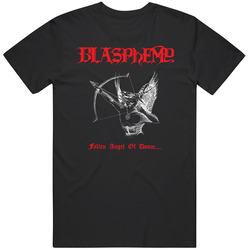 Blasphemy Band Fallen Angel Of Doom Unisex Cotton Tee Classic T Shirt