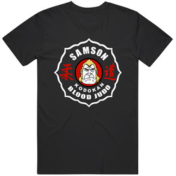 Samson Black Unisex Cotton Tee Classic T Shirt