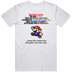 Don't Be Racist Mario Balotelli Soccer Unisex Cotton Tee Classic T Shirt