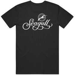 New T-Shirt Seagull Maritime SWS Guitar Acoustic Electric Music Logo Mens Tee Size S-5XL Unisex Cotton Tee Classic T Shirt