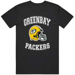New Greenbay Packers Football Black Unisex Cotton Tee Classic T Shirt